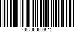 Código de barras (EAN, GTIN, SKU, ISBN): '7897089806912'