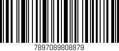 Código de barras (EAN, GTIN, SKU, ISBN): '7897089808879'