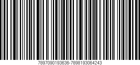 Código de barras (EAN, GTIN, SKU, ISBN): '7897090193636-7898193064243'
