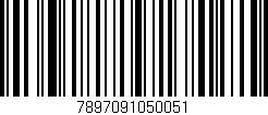 Código de barras (EAN, GTIN, SKU, ISBN): '7897091050051'