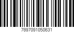 Código de barras (EAN, GTIN, SKU, ISBN): '7897091050631'