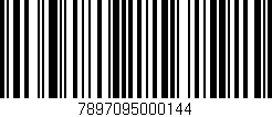 Código de barras (EAN, GTIN, SKU, ISBN): '7897095000144'