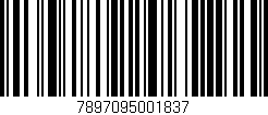 Código de barras (EAN, GTIN, SKU, ISBN): '7897095001837'