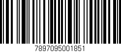 Código de barras (EAN, GTIN, SKU, ISBN): '7897095001851'