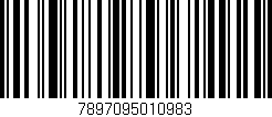 Código de barras (EAN, GTIN, SKU, ISBN): '7897095010983'