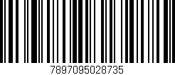 Código de barras (EAN, GTIN, SKU, ISBN): '7897095028735'