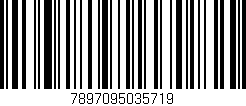 Código de barras (EAN, GTIN, SKU, ISBN): '7897095035719'