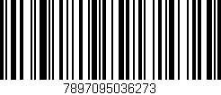 Código de barras (EAN, GTIN, SKU, ISBN): '7897095036273'