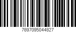 Código de barras (EAN, GTIN, SKU, ISBN): '7897095044827'