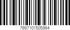 Código de barras (EAN, GTIN, SKU, ISBN): '7897101505984'