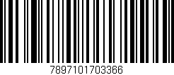 Código de barras (EAN, GTIN, SKU, ISBN): '7897101703366'