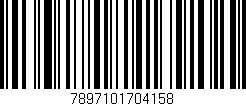 Código de barras (EAN, GTIN, SKU, ISBN): '7897101704158'