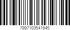 Código de barras (EAN, GTIN, SKU, ISBN): '7897103541645'