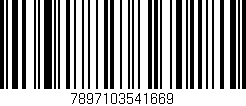 Código de barras (EAN, GTIN, SKU, ISBN): '7897103541669'