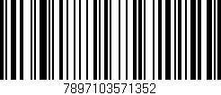 Código de barras (EAN, GTIN, SKU, ISBN): '7897103571352'