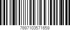 Código de barras (EAN, GTIN, SKU, ISBN): '7897103571659'