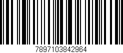 Código de barras (EAN, GTIN, SKU, ISBN): '7897103842964'