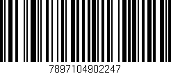 Código de barras (EAN, GTIN, SKU, ISBN): '7897104902247'