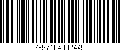 Código de barras (EAN, GTIN, SKU, ISBN): '7897104902445'