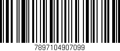 Código de barras (EAN, GTIN, SKU, ISBN): '7897104907099'