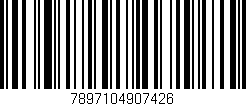 Código de barras (EAN, GTIN, SKU, ISBN): '7897104907426'