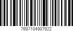 Código de barras (EAN, GTIN, SKU, ISBN): '7897104907822'