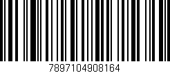 Código de barras (EAN, GTIN, SKU, ISBN): '7897104908164'
