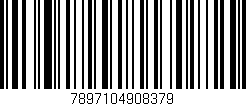 Código de barras (EAN, GTIN, SKU, ISBN): '7897104908379'