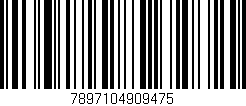 Código de barras (EAN, GTIN, SKU, ISBN): '7897104909475'
