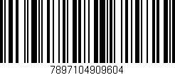 Código de barras (EAN, GTIN, SKU, ISBN): '7897104909604'