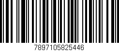 Código de barras (EAN, GTIN, SKU, ISBN): '7897105825446'