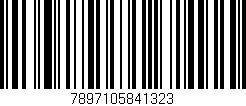 Código de barras (EAN, GTIN, SKU, ISBN): '7897105841323'