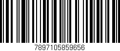 Código de barras (EAN, GTIN, SKU, ISBN): '7897105859656'