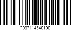 Código de barras (EAN, GTIN, SKU, ISBN): '7897114548138'
