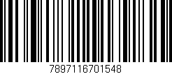 Código de barras (EAN, GTIN, SKU, ISBN): '7897116701548'