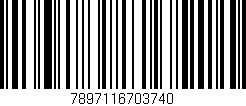 Código de barras (EAN, GTIN, SKU, ISBN): '7897116703740'