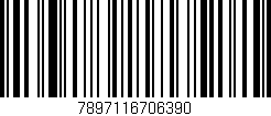 Código de barras (EAN, GTIN, SKU, ISBN): '7897116706390'