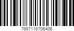 Código de barras (EAN, GTIN, SKU, ISBN): '7897116706406'