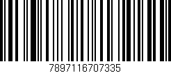 Código de barras (EAN, GTIN, SKU, ISBN): '7897116707335'