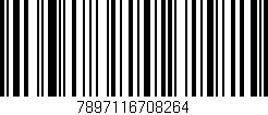 Código de barras (EAN, GTIN, SKU, ISBN): '7897116708264'