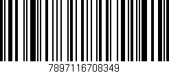 Código de barras (EAN, GTIN, SKU, ISBN): '7897116708349'