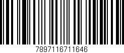 Código de barras (EAN, GTIN, SKU, ISBN): '7897116711646'