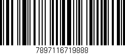 Código de barras (EAN, GTIN, SKU, ISBN): '7897116719888'