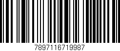 Código de barras (EAN, GTIN, SKU, ISBN): '7897116719987'