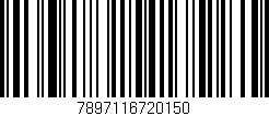 Código de barras (EAN, GTIN, SKU, ISBN): '7897116720150'