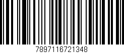Código de barras (EAN, GTIN, SKU, ISBN): '7897116721348'