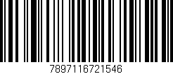 Código de barras (EAN, GTIN, SKU, ISBN): '7897116721546'