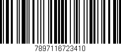 Código de barras (EAN, GTIN, SKU, ISBN): '7897116723410'