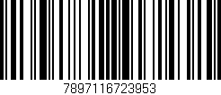 Código de barras (EAN, GTIN, SKU, ISBN): '7897116723953'