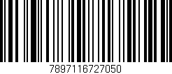 Código de barras (EAN, GTIN, SKU, ISBN): '7897116727050'